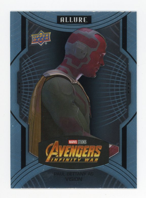 2022 Paul Bettany As Vision Avengers High Series Allure # 135