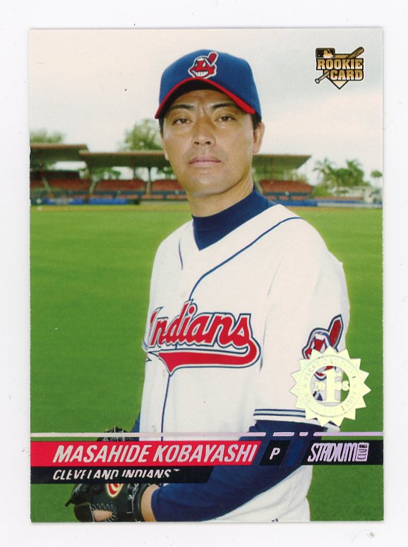 2008 Masahide Kobayashi Rookie Stadium Club Cleveland Indians # 118