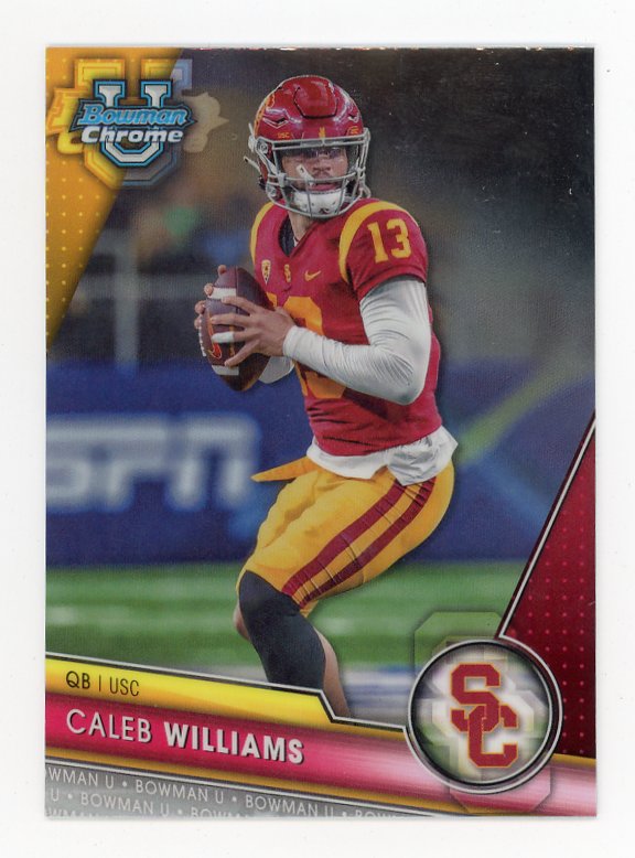 2023 Caleb Williams 1ST Bowman Chrome USC # 1
