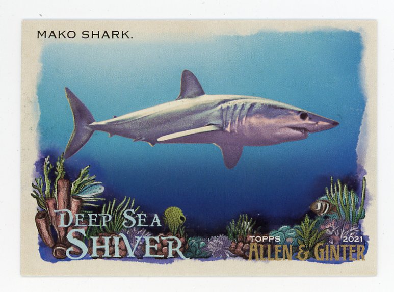 2021 Mako Shark Deep Sea Shiver Allen & Ginter # DSS-3