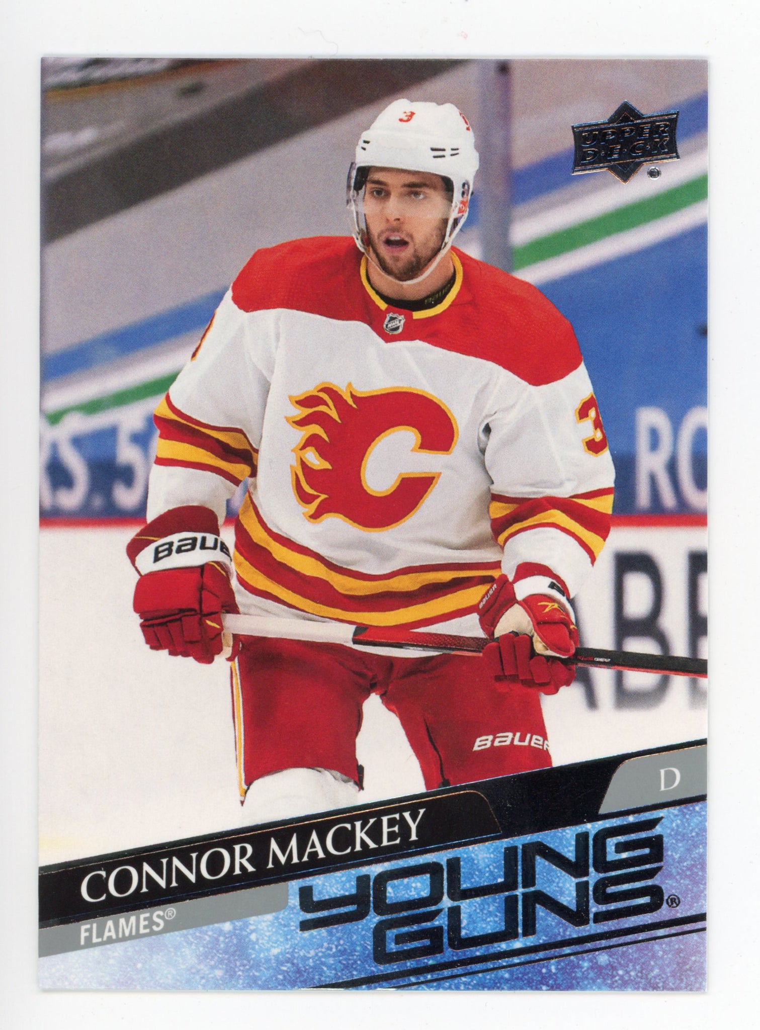 2020-2021 Connor Mackey Young Guns Upper Deck Calgary Flames # 707