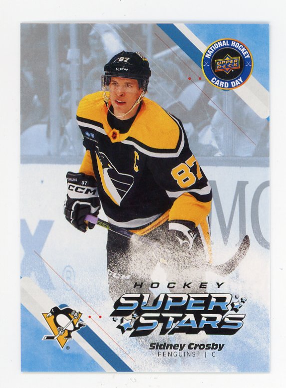 2023 Sidney Crosby Super Stars National Hockey Card Day Pittsburgh Penguins # NHCD-12