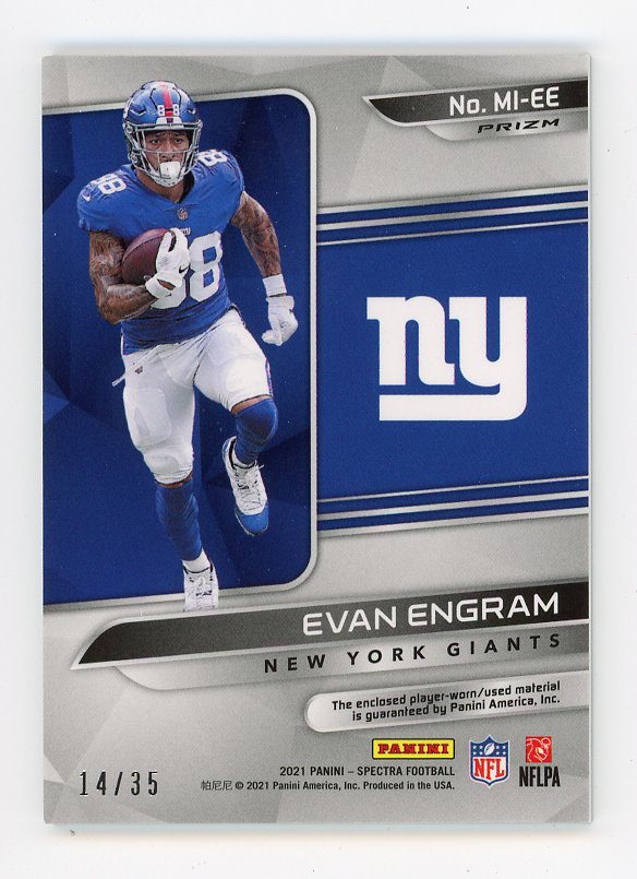 2021 Evan Engram Max Impact #D /35 Panini New York Giants # MI-EE