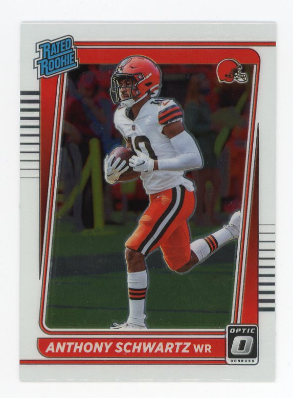 2021 Anthony Schwartz Rated Rookie Donruss Optic Cleveland Browns # 231