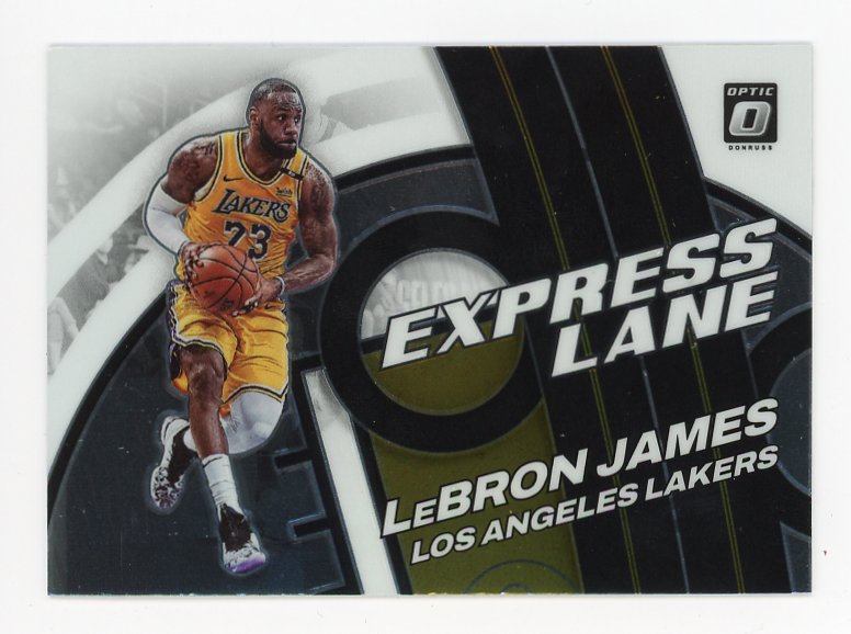 2021-2022 Lebron James Express Lane Donruss Optic Los Angeles Lakers # 6