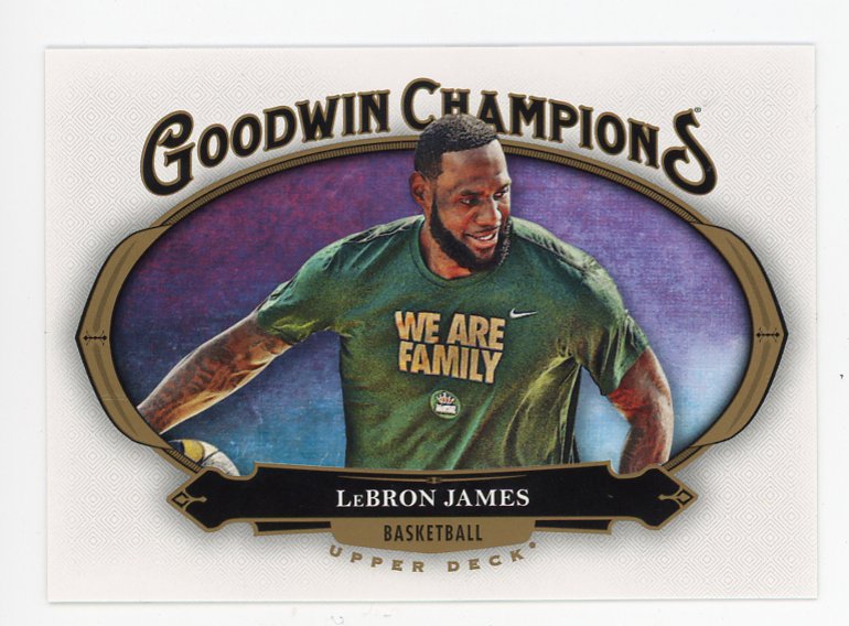 2020 Lebron James  Goodwin Champions Los Angeles Lakers # 100