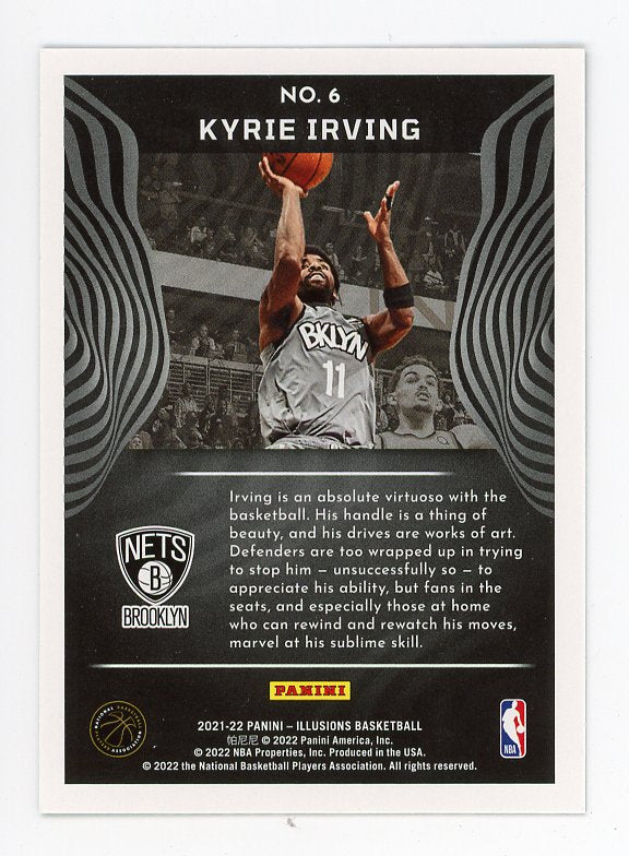 2021-2022 Kyrie Irving Illusions Brooklyn Nets # 6