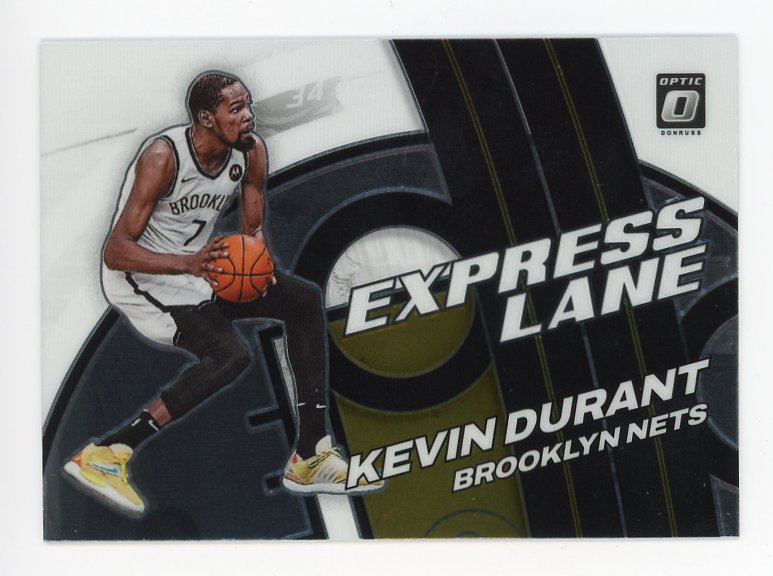 2021-2022 Kevin Durant Express Lane Panini Brooklyn Nets # 25