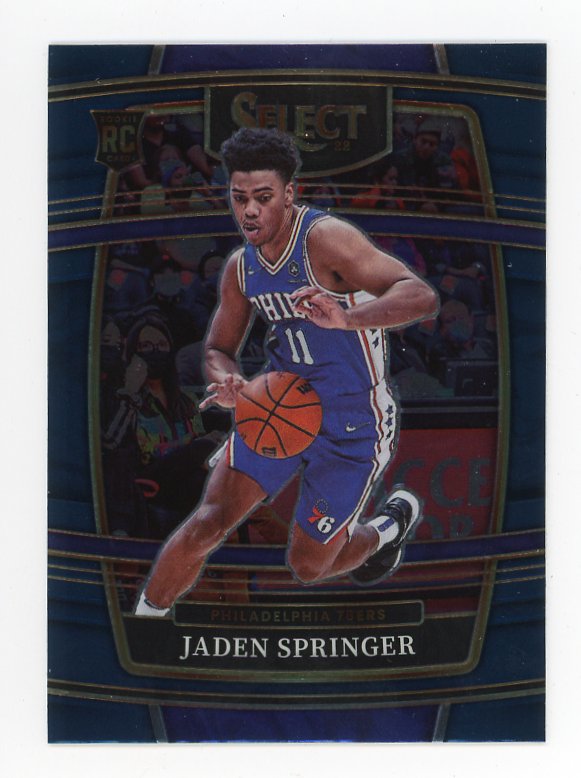2021-2022 Jaden Springer Rookie Select Philadelphia 76ers # 85