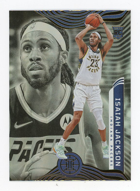 2021-2022 Isaiah Jackson Rookie Illusions Indiana Pacers # 172