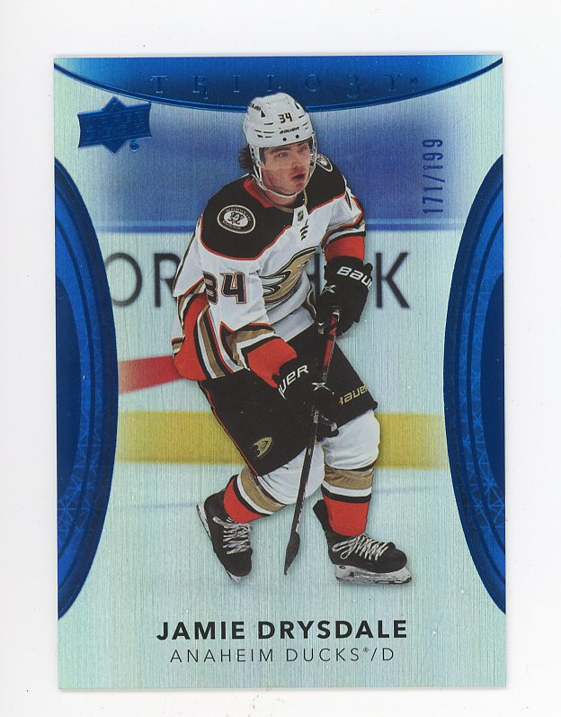 2022-2023 Jamie Drysdale #D /199 Trilogy Anaheim Ducks # 8