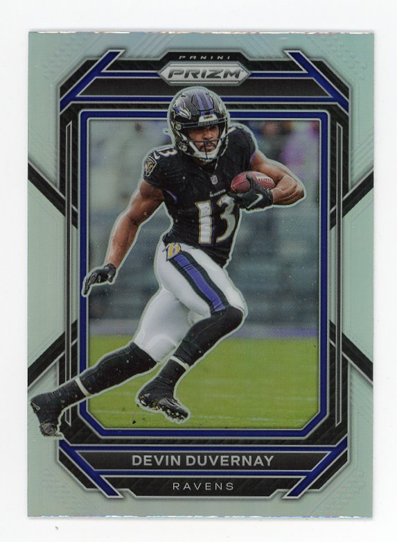 2022 Devin Duvernay Rookie Refractor Panini Baltimore Ravens # 22