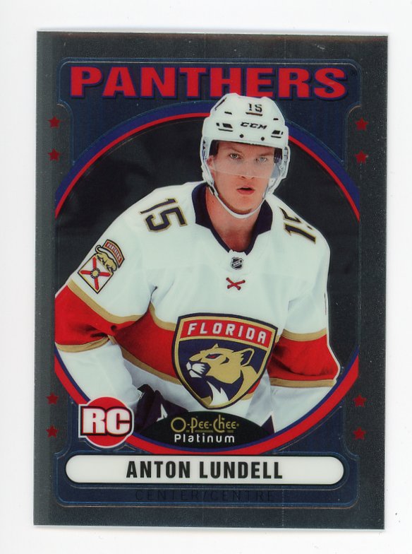 2021-2022 Anton Lundell Rookie Retro O-Pee-Chee Florida Panthers # R-98