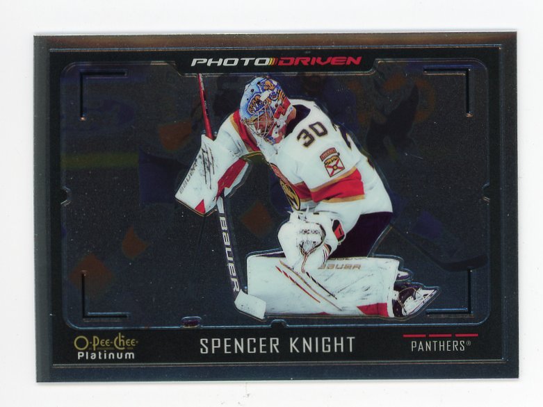 2021-2022 Spencer Knight Photo Driven O-Pee-Chee Florida Panthers # PD-11