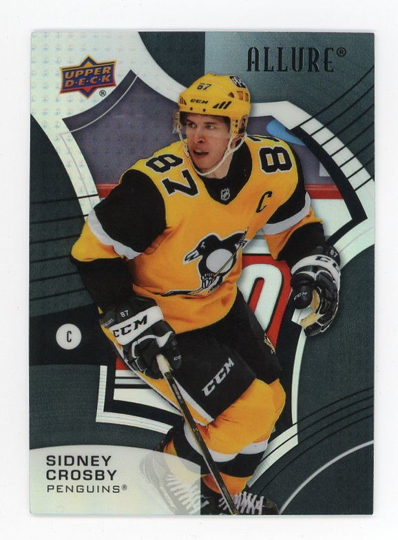 2021-2022 Sidney Crosby Black Rainbow Allure Pittsburgh Penguins # 4