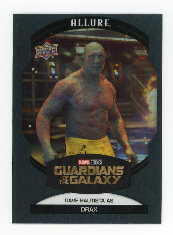 2022 Dave Bautista As Drax Guardians Of The Galaxy Black Rainbow Allure # 30