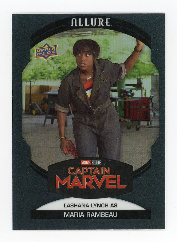 2022 Lashana Lynch As Maria Rambeau Captain Marvel Black Rainbow Allure # 91
