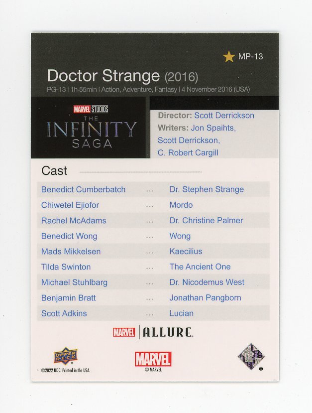 2022 Doctor Strange  Movie Poster Allure # MP-13