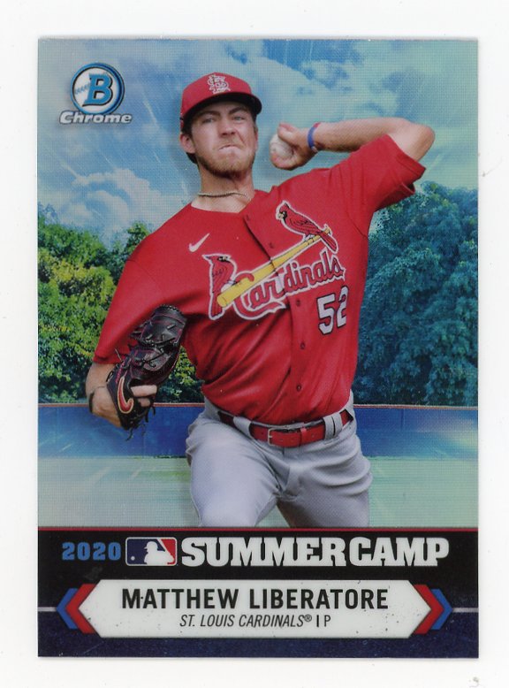 2020 Matthew Liberatore Refractor Summer Camp Bowman Chrome St.Louis Cardinals # SC-26