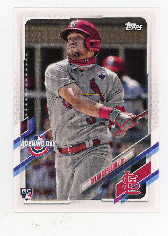2021 Dylan Carlson Rookie Opening Day Topps St.Louis Cardinals # 152
