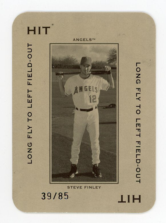 2005 Steve Finley #D /85 Donruss Los Angeles Angels # PG-26