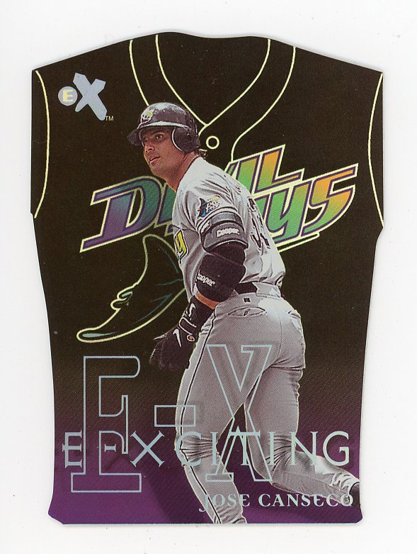 2000 Jose Canseco E-xciting Fleer Skybox Tampa Devil Rays # 6 Of 10
