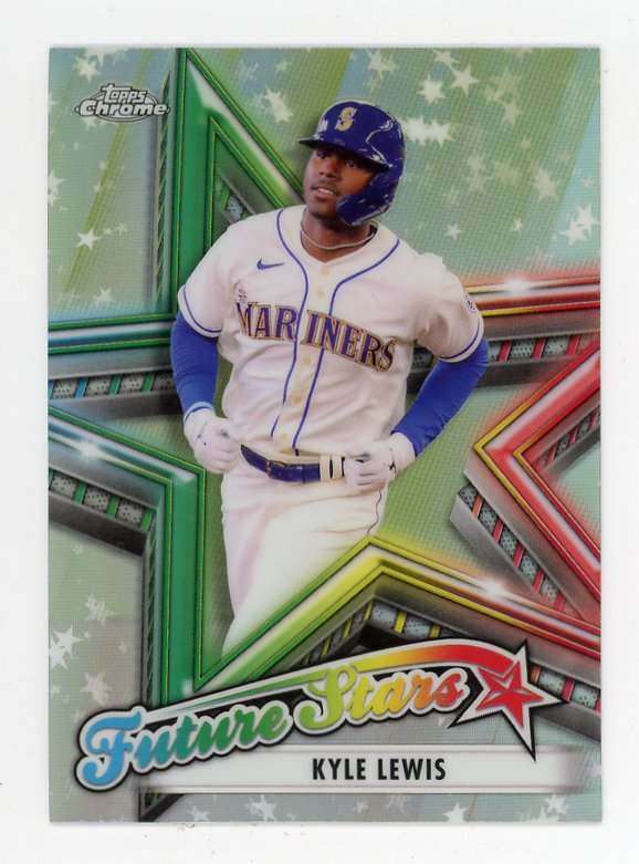 2021 Kyle Lewis Future Stars Topps Chrome Seattle Mariners # FS-3