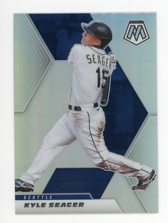 2021 Kyle Seager Refractor Mosaic Seattle Mariners # 165