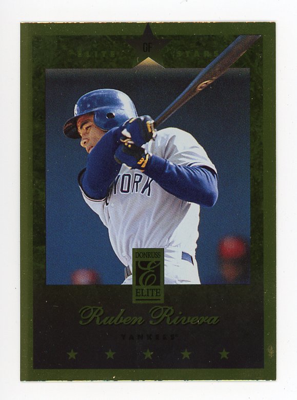 1997 Ruben Rivera Elite Stars Donruss Elite New York Yankees # 27