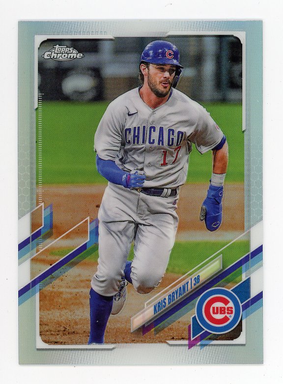 2021 Kris Bryant Refractor Topps Chrome Chicago Cubs # 40