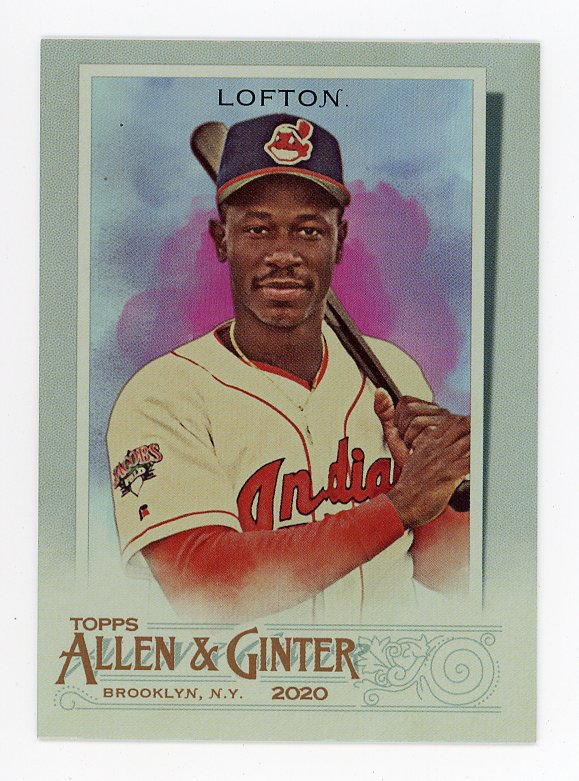 2020 Kenny Lofton Refractor Allen & Ginter Cleveland Indians # 333
