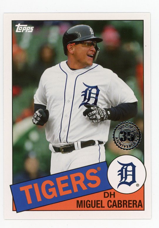 2020 Miguel Cabrera 35TH Topps Detroit Tigers # 85-43