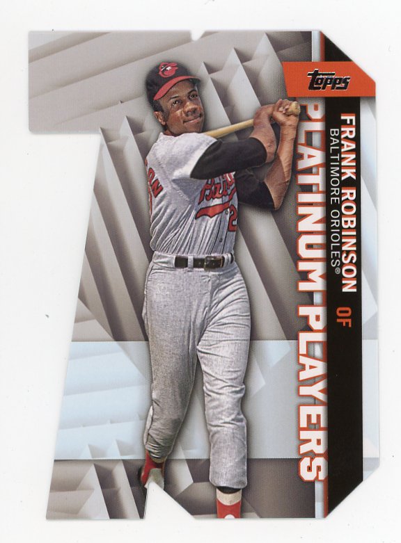 2021 Frank Robinson Platinum Players Die Cut Topps Baltimore Orioles # PDC-42