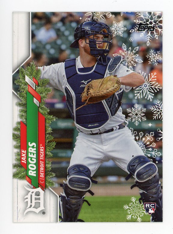 2020 Jake Rogers Rookie Holiday Topps Detroit Tigers # HW121
