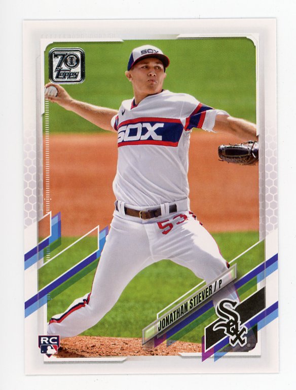 2021 Jonathan Stiever Rookie Topps 70 Chicago White Sox # 528