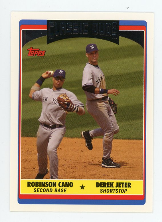 2006 Derek Jeter Classic Duos Topps New York Yankees #  UH321