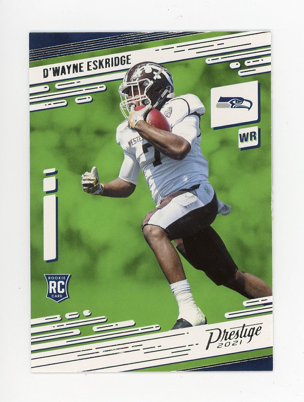 2021 D'wayne Eskridge Rookie Prestige Seattle Seahawks # 233
