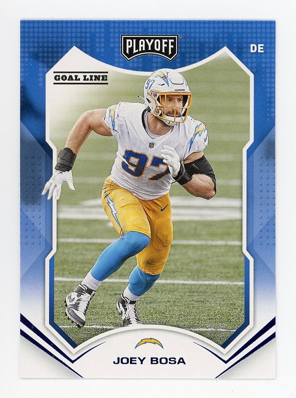 2021 Joey Bosa Goal Line Playoff Los Angeles Chargers # 97