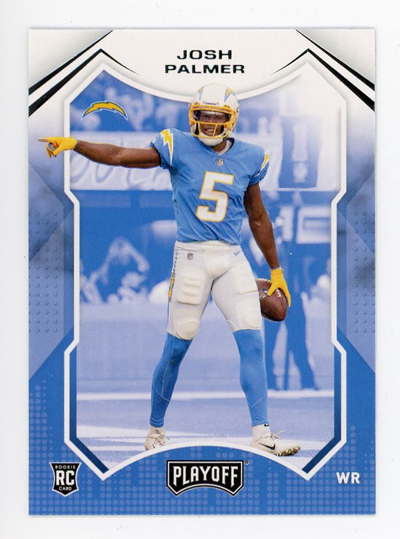 2021 Josh Palmer Rookie Playoff Los Angeles Chargers # 224