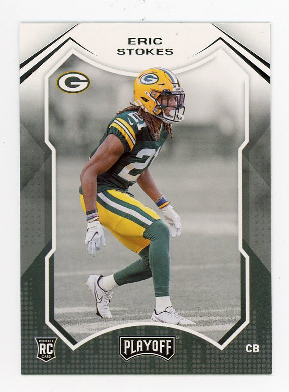2021 Eric Stokes Rookie Playoff Green Bay Packers # 253
