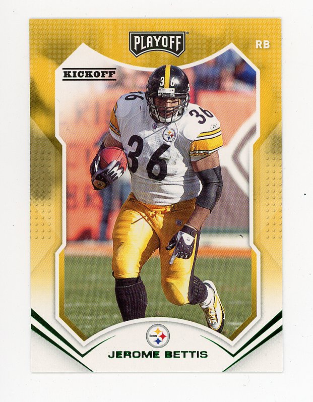 2021 Jerome Bettis Kickoff Playoff Pittsburgh Steelers # 50