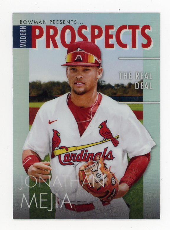 2023 Jonathan Mejia Prospects The Real Deal Bowman St.Louis Cardinals # MP-16