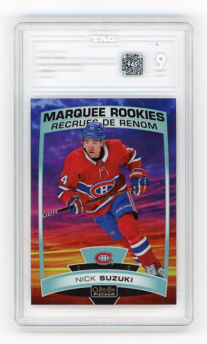 2019-2020 Nick Suzuki Marquee Rookies Sunset O-Pee-Chee Montreal Canadiens # 164