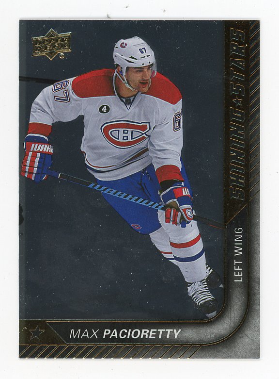 2015-2016 Max Pacioretty Shooting Stars Upper Deck Montreal Canadiens # SS-37