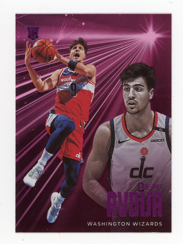 2020-2021 Deni Avdija Pink Rookie Chronicles Washington Wizards # 206