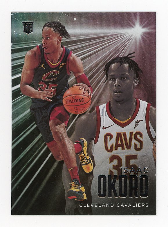 2020-2021 Isaac Okoro Rookie Panini Cleveland Cavaliers # 212