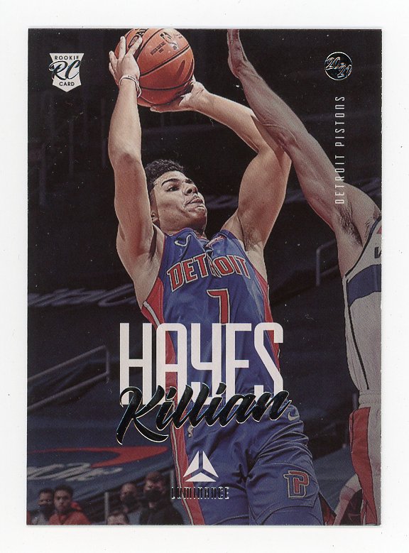 2020-2021 Killian Hayes Rookie Chronicles Luminance Detroit Pistons # 156