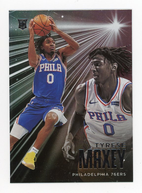 2020-2021 Tyrese Maxey Rookie Essentials Philadelphia 76ers # 208