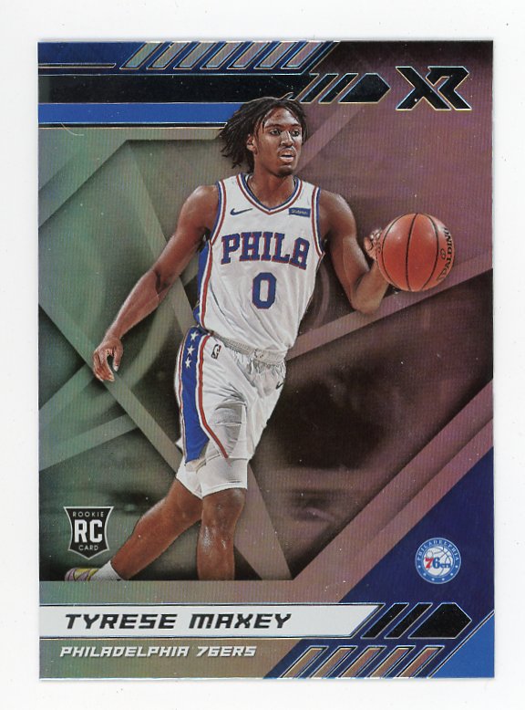 2020-2021 Tyrese Maxey Rookie Chronicles XR Philadelphia 76ers # 271