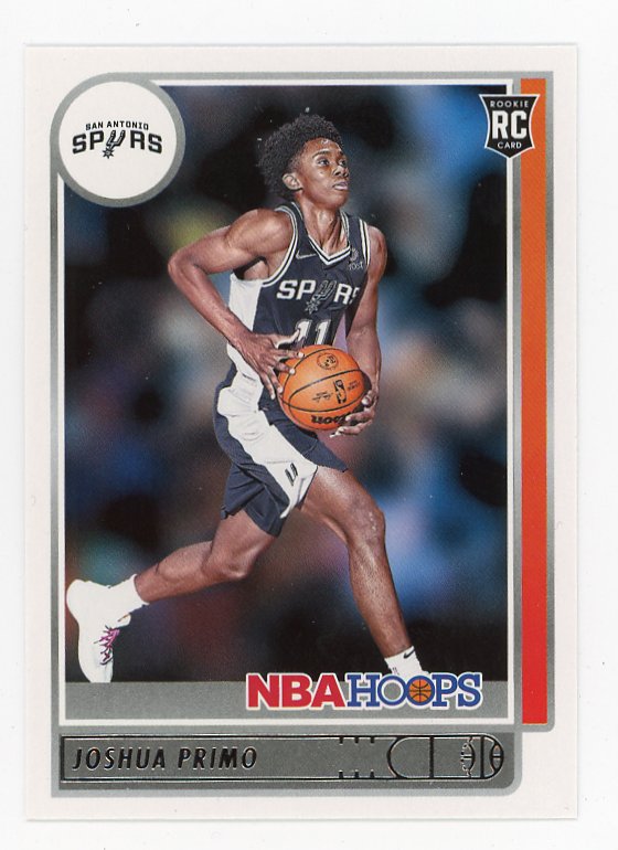 2021-2022 Joshua Primo Rookie NBA Hoops San Antonio Spurs # 220